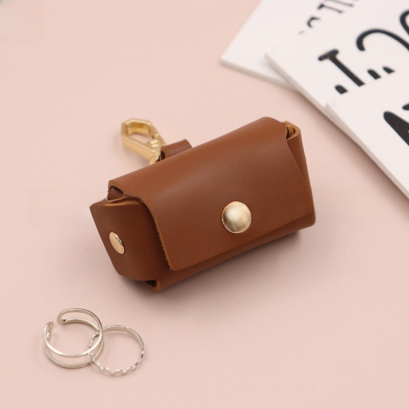 Leather Ring Storage Bag