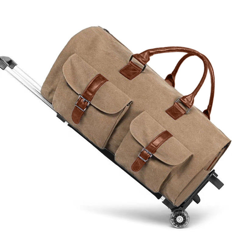 Portable Foldable Travel Bag with Pull Rod