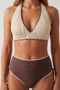 Women's Color Block Bikini Swimsuit