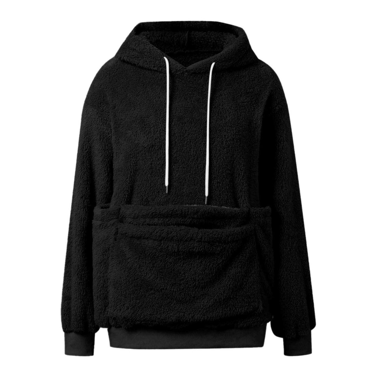 SnugglePaws EMOTIONAL SUPPORT HOODIE™ – Double-Sided Fleece with Pet Pocket
